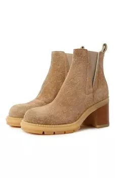 Замшевые ботильоны Franky Beat AGL
