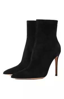 Замшевые ботильоны Gianvito Rossi