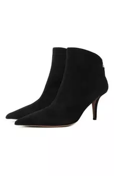 Замшевые ботильоны Jessica 75 Paris Texas