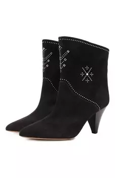 Замшевые ботильоны Loline 75 Isabel Marant