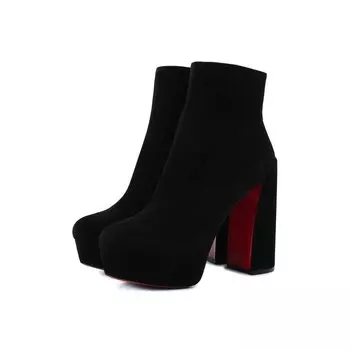 Замшевые ботильоны Movida Booty 130 Christian Louboutin