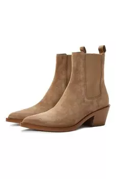 Замшевые ботильоны Wylie 55 Gianvito Rossi