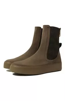 Замшевые ботинки Camerlengo