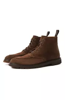 Замшевые ботинки H`D`S`N Baracco