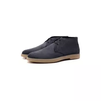 Замшевые ботинки Santoni