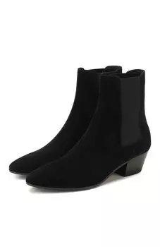 Замшевые ботинки West Saint Laurent