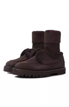 Замшевые ботинки Yacht Le Silla