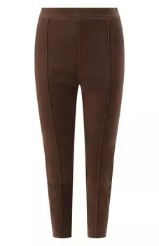 Замшевые брюки Akhmadullina