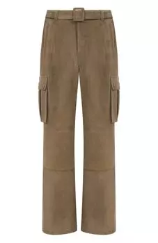 Замшевые брюки-карго Jacob Lee