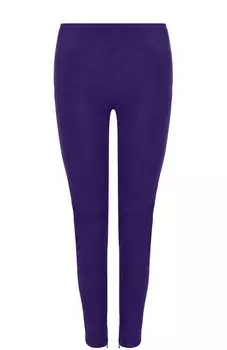 Замшевые брюки-скинни Ralph Lauren