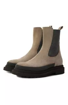 Замшевые челси Brunello Cucinelli