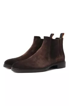 Замшевые челси Easy Santoni