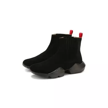 Замшевые челси Kiton