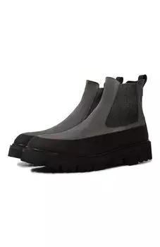 Замшевые челси Kiton