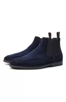 Замшевые челси Malibu Santoni