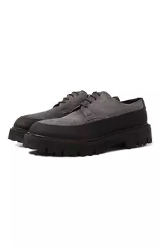 Замшевые дерби Kiton