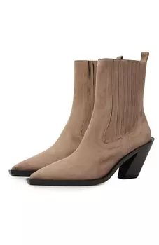 Замшевые казаки clair Elleme