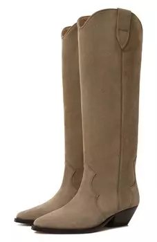Замшевые казаки Denvee Isabel Marant