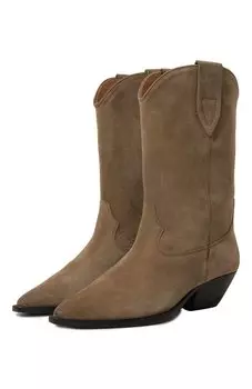 Замшевые казаки Duerto Isabel Marant