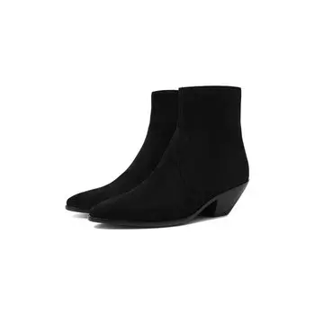 Замшевые казаки West Saint Laurent