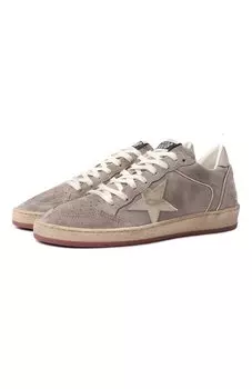 Замшевые кеды Ball Star Golden Goose Deluxe Brand