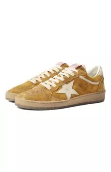 Замшевые кеды Ball Star Golden Goose Deluxe Brand
