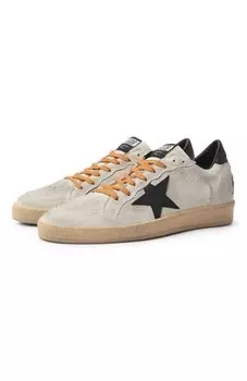Замшевые кеды Ball Star Golden Goose Deluxe Brand