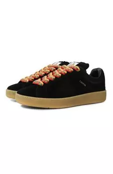 Замшевые кеды Curb Lite Lanvin