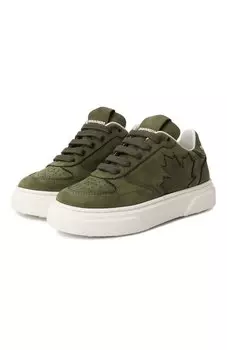 Замшевые кеды Dsquared2