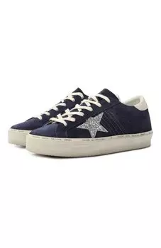 Замшевые кеды Hi Star Golden Goose Deluxe Brand