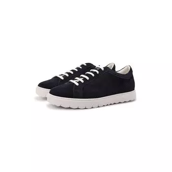 Замшевые кеды Kiton