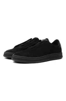 Замшевые кеды Kiton