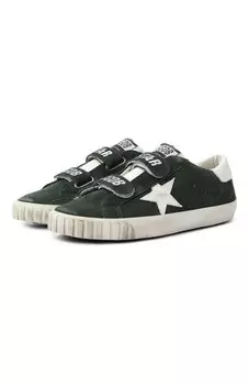 Замшевые кеды Old School Golden Goose Deluxe Brand