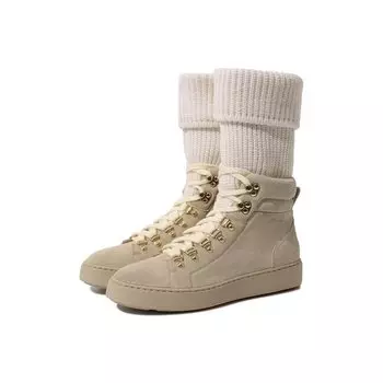 Замшевые кеды Santoni