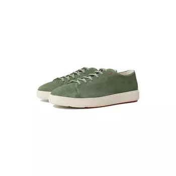 Замшевые кеды Santoni