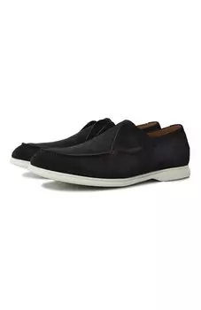 Замшевые лоферы Kiton