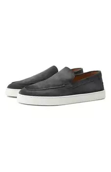 Замшевые лоферы Magnanni