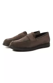 Замшевые лоферы W.Gibbs