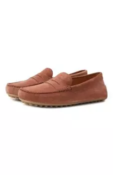Замшевые мокасины City Gommino Tod’s