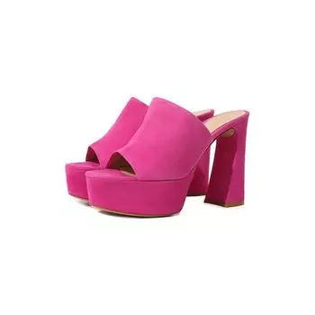 Замшевые мюли Gianvito Rossi