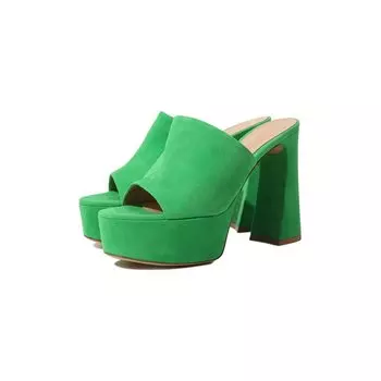Замшевые мюли Gianvito Rossi