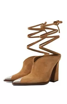 Замшевые мюли Sonora Boots