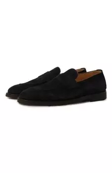 Замшевые пенни-лоферы Brunello Cucinelli
