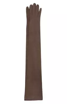 Замшевые перчатки Brunello Cucinelli