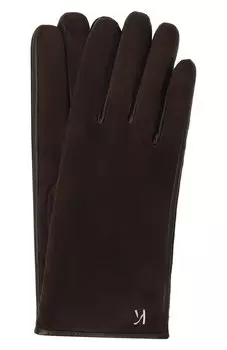 Замшевые перчатки Kiton