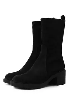 Замшевые полусапоги Martines Gianvito Rossi