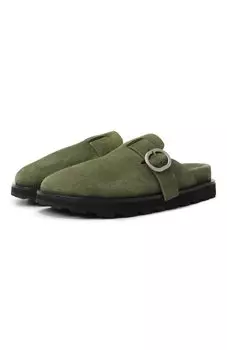 Замшевые сабо Jil Sander