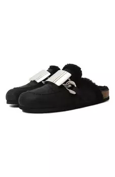 Замшевые сабо JW Anderson