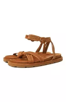 Замшевые сандалии Lianne Gianvito Rossi