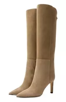 Замшевые сапоги Alizze 85 Jimmy Choo